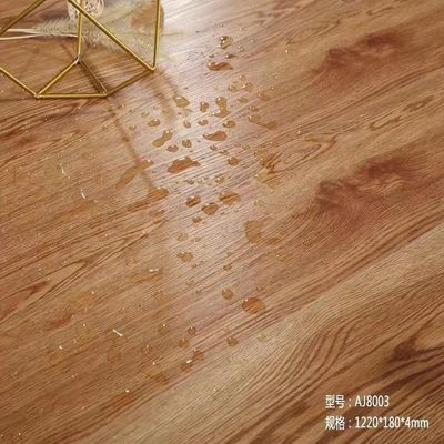 유닐린 클릭 잠금 Spc 바닥 목재 색상 플라스틱 딱딱한 코어 비닐 판지 바닥 4mm 실내