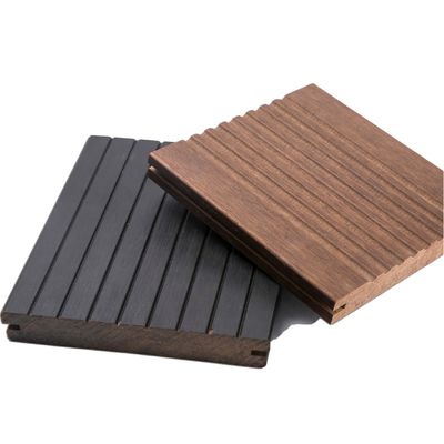 야외 비틀지 않는 피소 Bambu Strand 목재 탄화 된 Bambu 데크