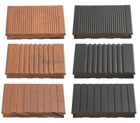 야외 비틀지 않는 피소 Bambu Strand 목재 탄화 된 Bambu 데크