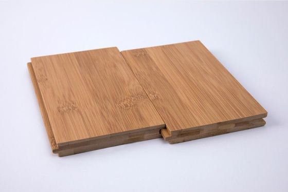 천연 색상과 TG 디자인으로 12mm 두께의 대나무 고형 목재 바닥