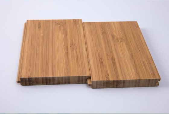 천연 색상과 TG 디자인으로 12mm 두께의 대나무 고형 목재 바닥