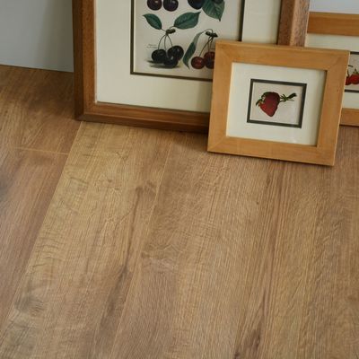 거실 12mm Lvt 클릭 비닐 PVC 바닥 강한 불 retardant 성능