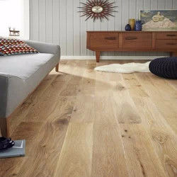 엔지니어링 목재 바닥 흰색 빗질 파크  Oak Solid Hardwood 바닥 오크 바닥