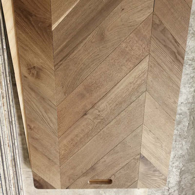 엔지니어링 목재 바닥 흰색 빗질 파크  Oak Solid Hardwood 바닥 오크 바닥