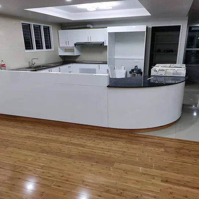 필리핀의 병원에 이상적인 엔지니어링 스트랜드 대나무 클릭 잠금 Spc 서드 하우스