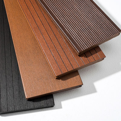 정원 트레슬 및 복도용 방수 Bambu Decking 130mm 너비 Distressed 디자인