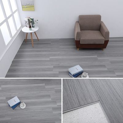 SPC 라미네이트 바닥 방수 반 슬리프 7' x 48' 180x1220mm 가정 장식