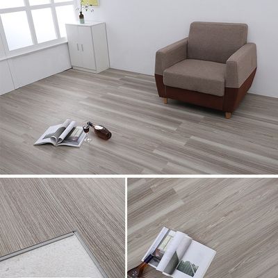 SPC 라미네이트 바닥 방수 반 슬리프 7' x 48' 180x1220mm 가정 장식
