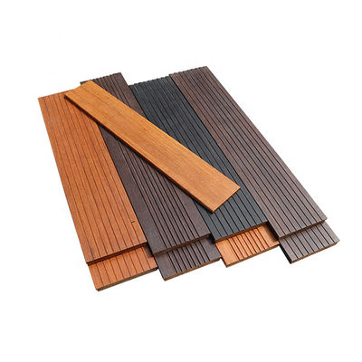 커스터마이즈 된 색상 수직 압축 탄화 된 스트랜드 직물 야외용 Bambu Decking