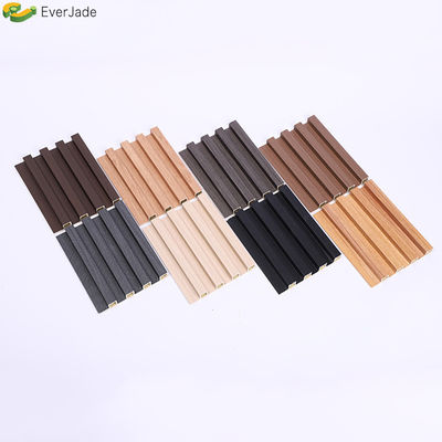 호텔 ct-p016 Wpc 벽 패널을 위한 Bambu Fiber Interior laminated Wood Grain Cladding