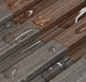 인테리어 장식 플루트 된 벽 패널 목재 곡물 디자인 및 텍스처 된 목재 곡물