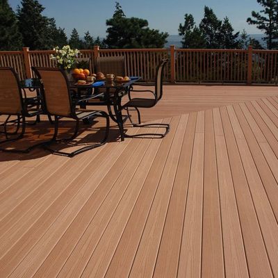 Modern Outdoor WPC Decking Board for Crack-Resistant Pool Flooring (현대적인 야외 WPC 데킹 보드) 크랙 저항 수영장 바닥