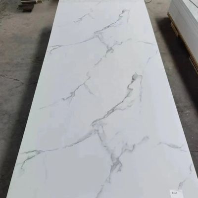 현대 미술용 맞춤형 검은색 3D 인쇄 PVC 대리석 자외선 장판